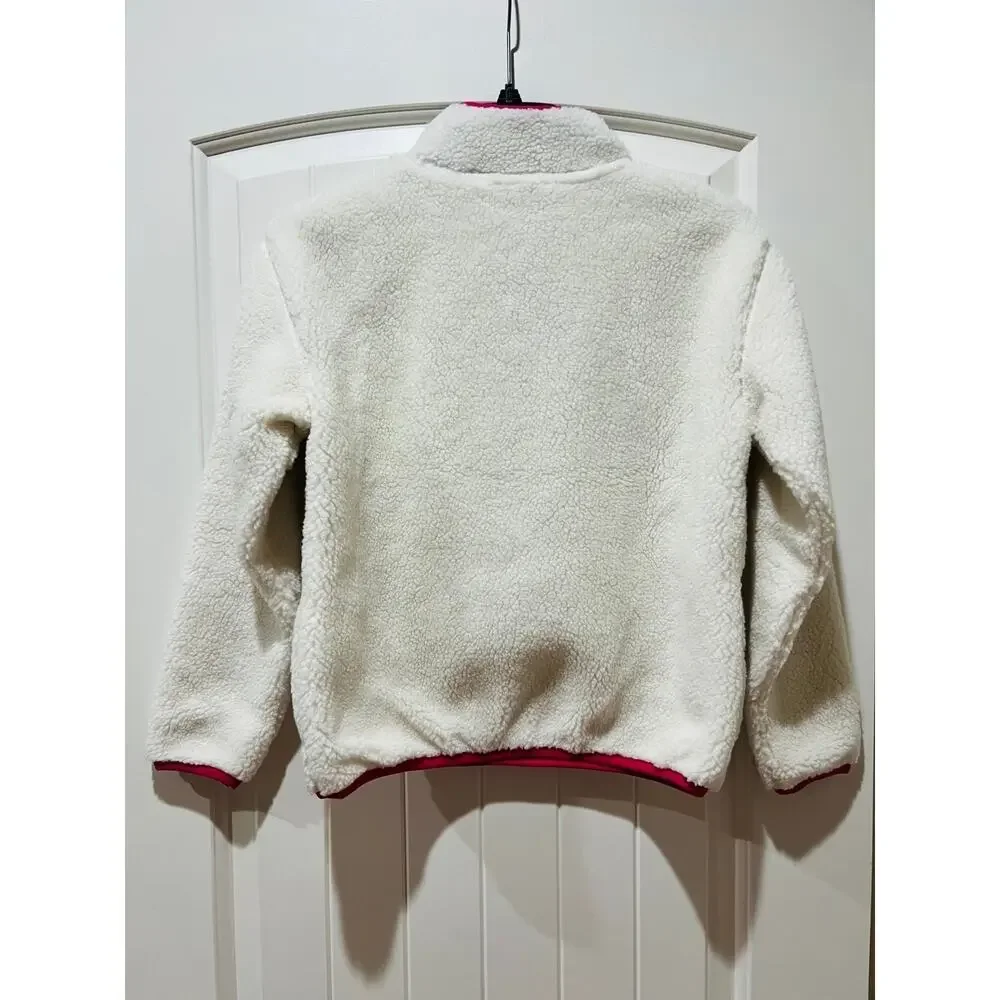 NWT❤️Polo Ralph Lauren Girls  Shearling Quarter-Zip Fleece Sweatshirt szL(12-14)